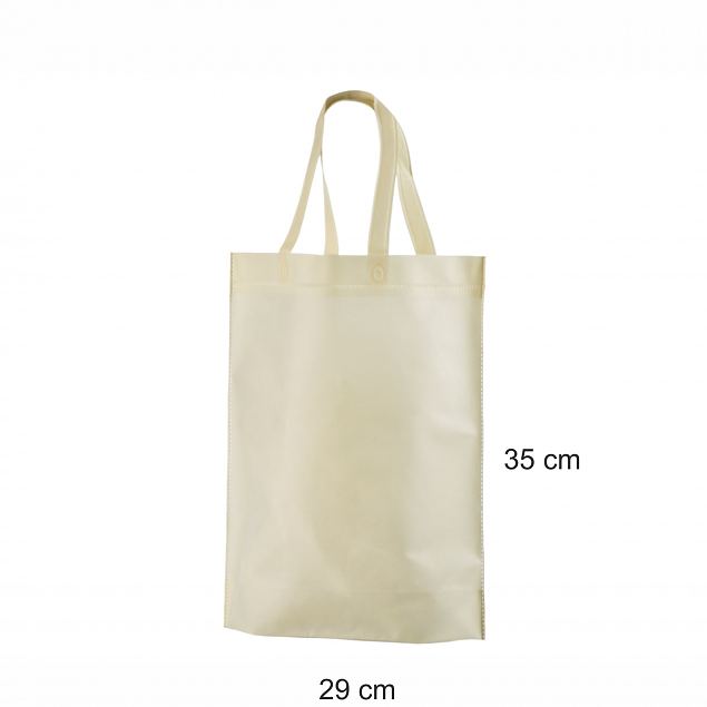 Beiget non-woven-kassit painatuksella: k�tev� & kaunis