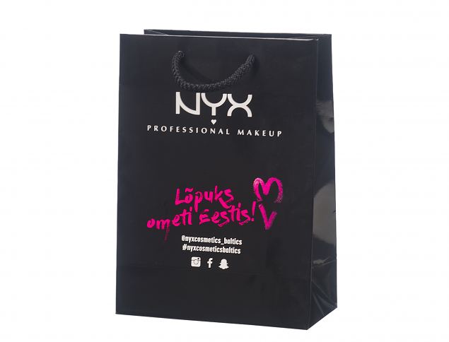 Luksuskassi yrityksen logolla. Minimitilausm��r� omalla painatuksella on 50 kappaletta. 