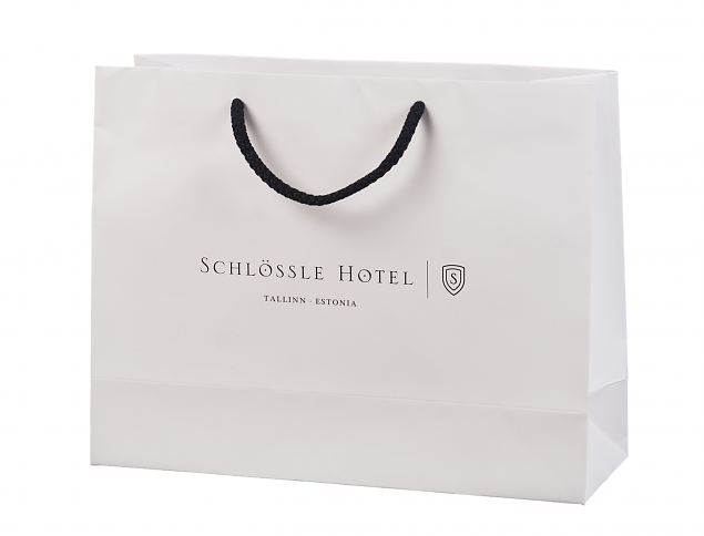 Stilig eksklusiv papirpose med god slitestyrke. Tilgjengelig b�de med og uten trykkdesign. Gratis 