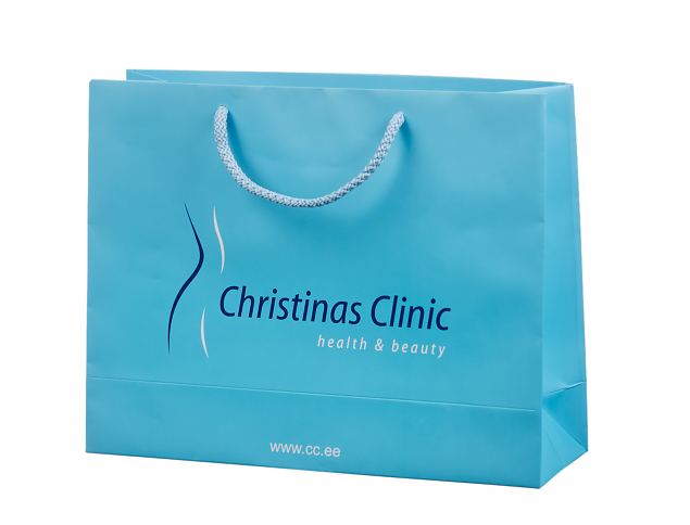 Solid og slitesterk eksklusiv papirpose. Frakt til Norge er inkludert i prisen. Kan trykkes med se