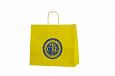 Galleri af v�rker- gule papirsposer med tryk gul papirspose 
