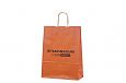 Bildgalleri - Orangef�rgade papperskassar orangef�rgad papperskasse med logotyptryck 