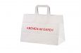Bildgalleri-take-away papperskassar Take away papperskasse med f�retagslogga.Minsta orderantal med