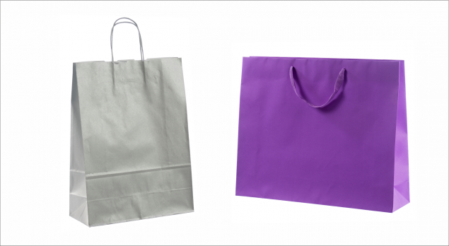 Masinaga valmistatud paberkott versus k�sit��kott .