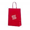red paper bag Galleri-Black Paper Bags with Rope Handles