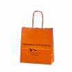 Galleri-Orange Paper Bags with Rope Handles