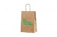 recycled paper bag with print | Galleri-Recycled Paper Bags with Rope Handles 100% recycled paper 