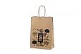 recycled paper bag with print | Galleri-Recycled Paper Bags with Rope Handles 100% recycled paper 