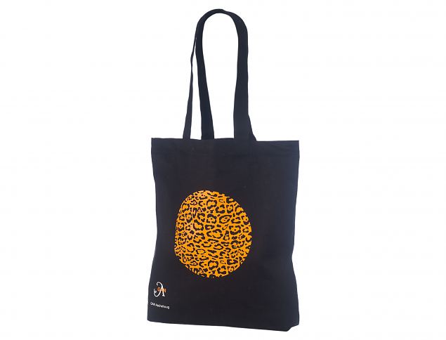 Well-designed, high-quality black color tote bags. Minimum order with personal logo starts from on