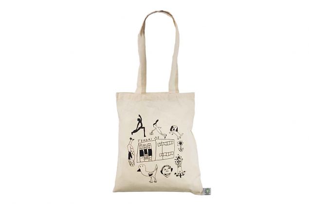 100% organnilisest puuvillast looduss�bralikud personalse tr�kiga naturaalset v�rvi riidest �kokot