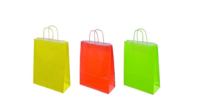 Firma logoga paberist kott ettev�tele. Lai valik erinevaid kotte.