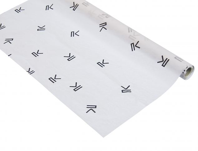 Stylish tissue paper with personal design in durable quality. Printing starts at�500 sheets. 
