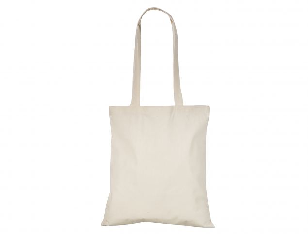 Edullinen luonnonv�rinen kangaskassi