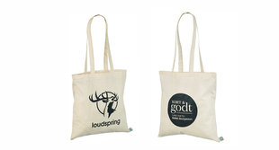 Hyvin suunnitellut ja k�yt�nn�lliset kangaskassit omalla paina Referenssit-kangaskassi omalla painatuksella