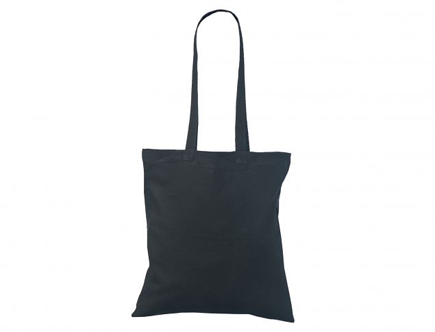 Puuvillane kott, mis valmistatud musta v�rvi 140 gr. kangast. Koti m��dud on 38 x 42 cm. Puuvillas