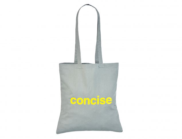 Halli v�rvi riidest kott pikkade sangadega. Tr�kiga kottide miinumum kogus on 50 kotti. Ilma tr�ki