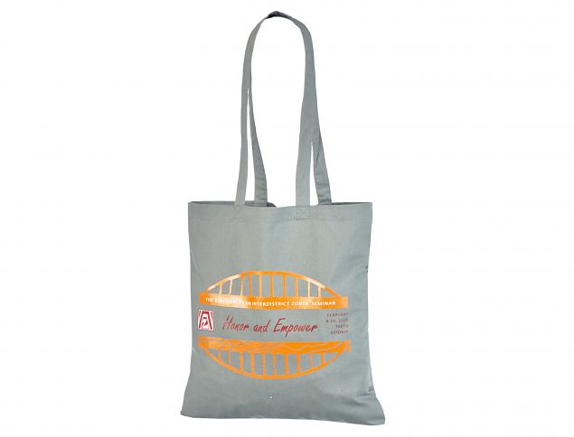 Tyylik�s harmaa paperikassi. Minimitilausm��r� omalla painatuksella on 50 kappaletta. Toimitus Su