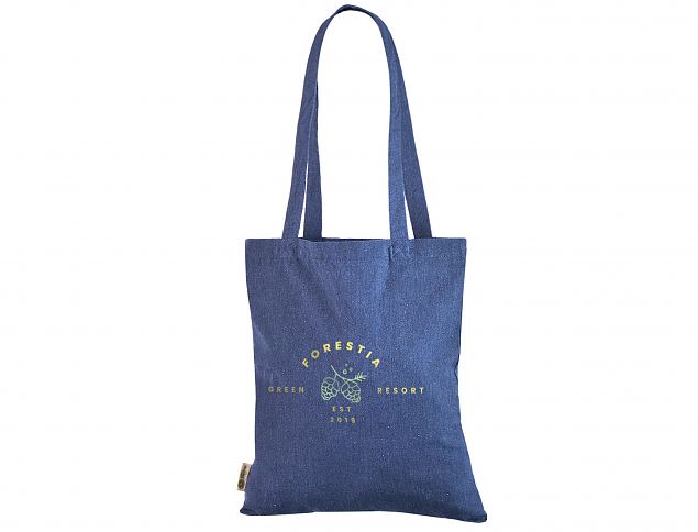 Vahva, korkealaatuinen farkunsininen kierr�tyspuuvillakassi. Sis�lt�� ilmaisen kuljetuksen Suomeen