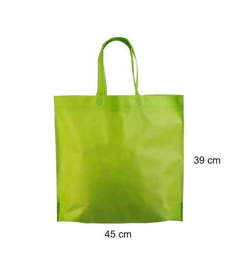 Vihre� non-woven kassi 45x39+12 cm
