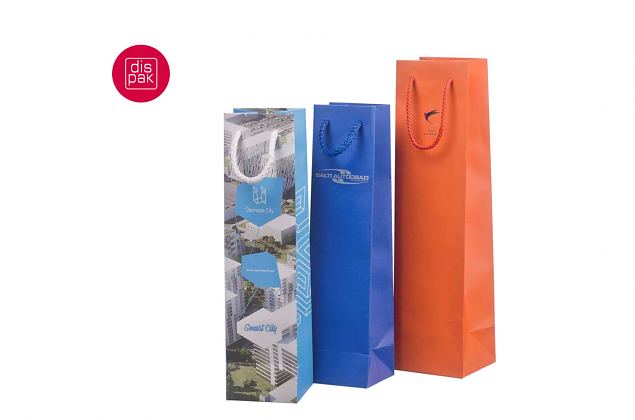 lamineeritud paberist tr�kiga eritellimusel veinikotid 