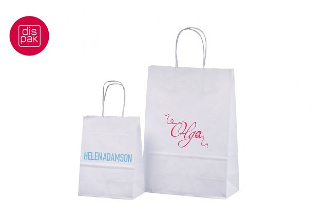 Tr�kiga valge paberkott 