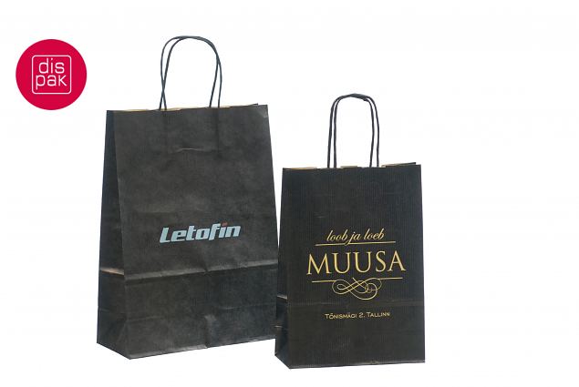 mustad sangadega paberkotid tr�kiga 