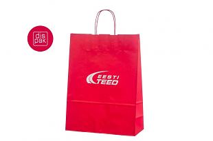 punased paberkotid n��rsangadega Fotogalerii- punased paberkotid tr�kiga