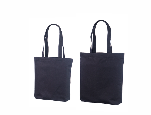 Musta v�rvi kangast kotid on 260 gr. puuvillast.