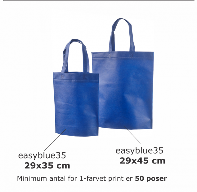 Bl� non-woven poser