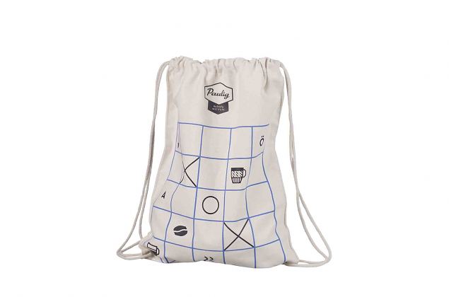 kest�v� puuvillakassi painatuksella 