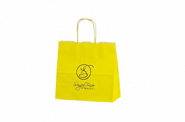 edullinen paperikassi omalla logolla 